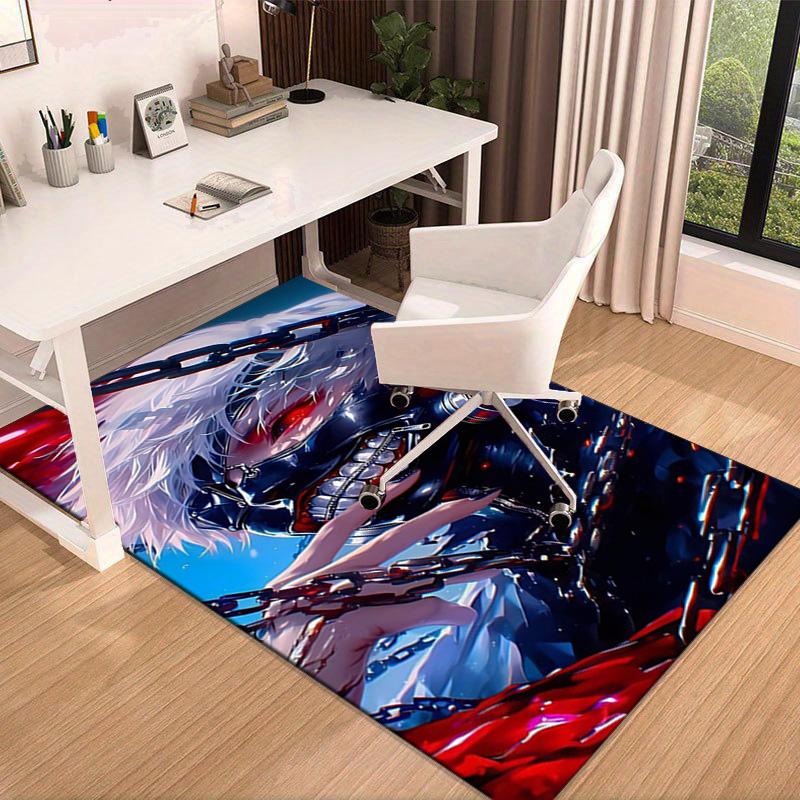 Tokyo Anime Artwork Carpet, Chair Rug,Rug for Office Bedroom Living Rooms, Doormat Decor Fan Gift Christmas Gift