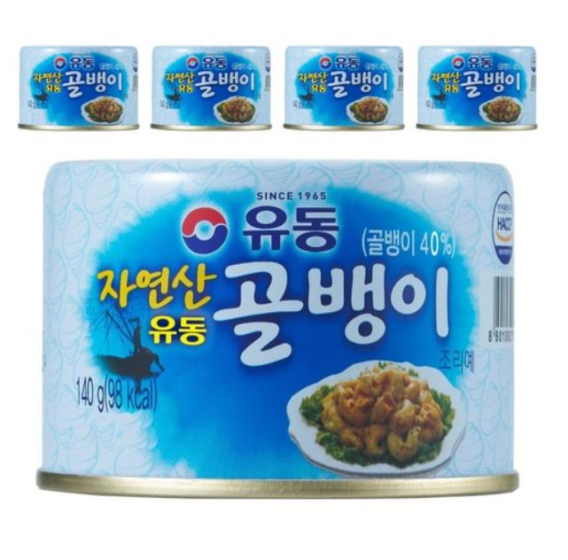 Yudong Natural Wild-Caught Korean Sea Snail 140g