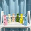 Easter Rabbits Ornament Honeycomb Paper Bunny Desktop Decor  Easter Festival Party Garden Yard Decorations Happy Easter Gift