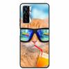 For Tecno Camon 17 Pro Cases 17P 17 Soft TPU Silicone Phone Cover for Tecno Camon 17P Back Cover Bumper Fundas Camon17 CG7n Capa