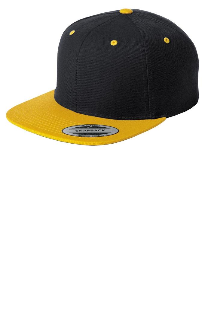 Flat Bill Snapback Cap US One Size Sport-Tek Men's Size
