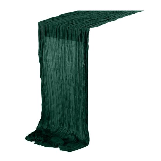 Tischläufer, rustikale Tischdecke, weich, waschbar, lichtecht, handgefärbte Tischdecke, Hochzeitsfeier-Dekoration