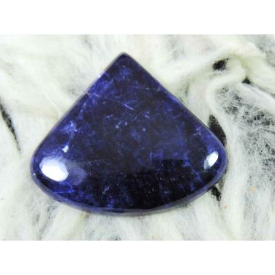 45Cts. Natural Sodalite Pear Crystal Mineral Cabochoh Loose Gemstone 35X40MM SK-2875