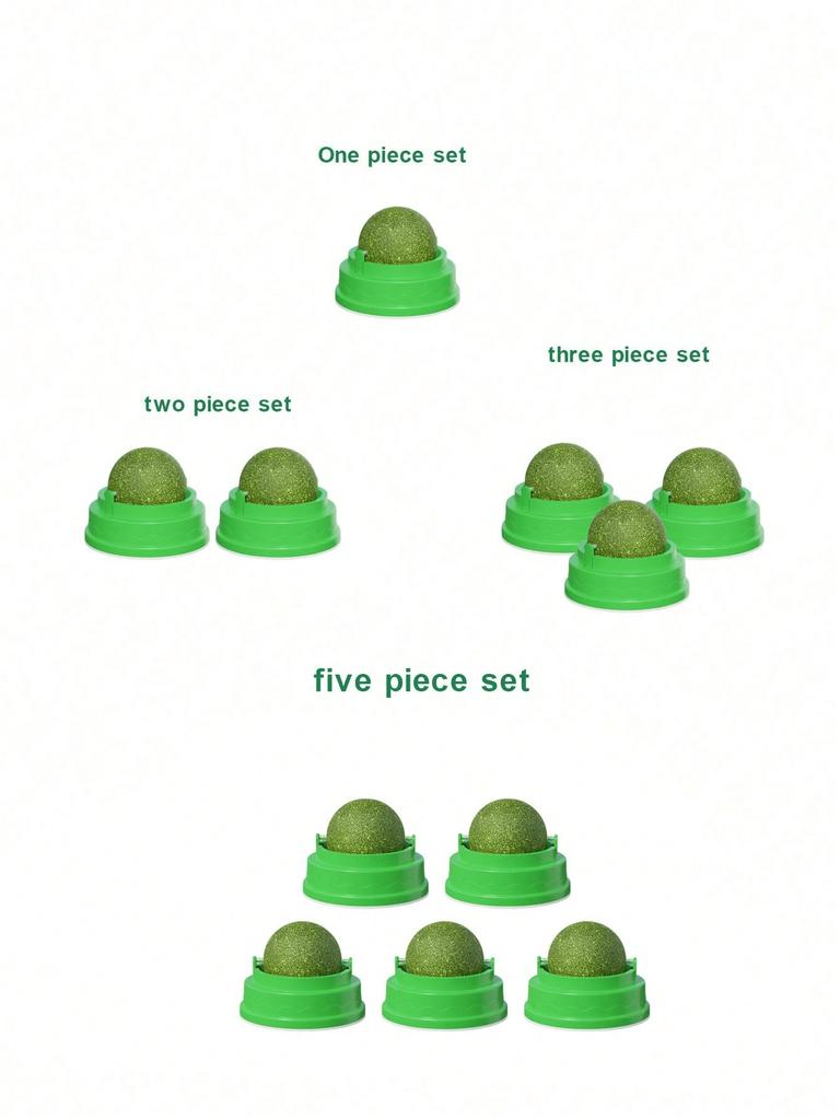 Katzenminze-Spielset, das sich dreht, kann auf den selbstklebenden Wurm geklebt werden, Gallenfruchtholz, Tiantian-Katzenbonbons, die Katzen necken, Katzenstab, Katzenspielzeug