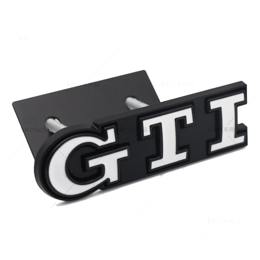 3D Metal GTI Badge Car Front Grille Emblem for Volkswagen VW Caddy Golf 5 6 7 8 GTD Polo Jetta Passat B5 Tiguan Touran MK3 MK5 RJ4