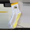Breathable Pilates Socks Harajuku Street Cherry Embroidery Socks New Yoga Socks