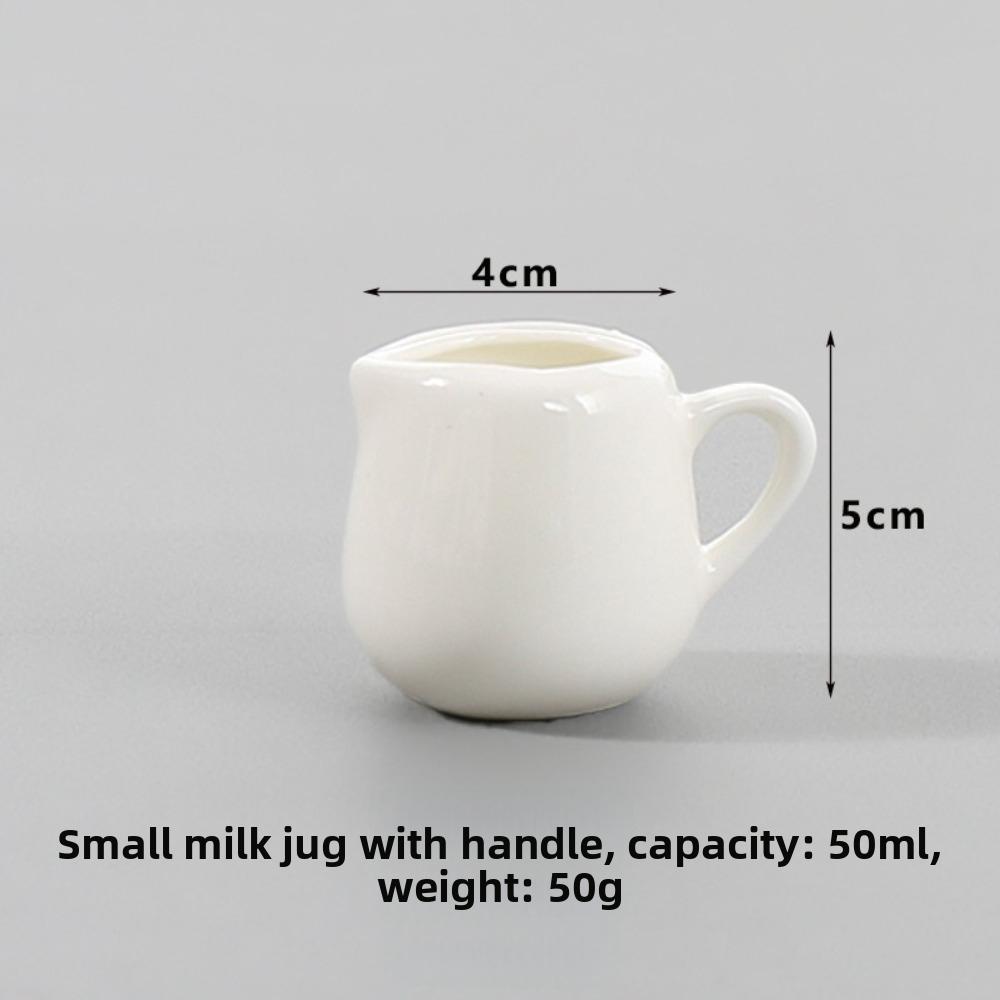 Tableware Grade Ceramics Creamer Container 1pc Single Unit Ceramics Cup Pitcher  Tableware Use