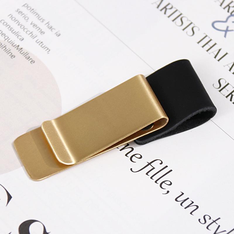 Brass Clip & Pen Holder for Laptops and Planners
