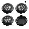 4 Piezas Tapa OD 76MM / ID 72MM Para Llantas SSR XXR VIP LEHR MEISTER Emblema Tapacubos Centrales de Rueda Logo de Coche Deportivo Tapa de Rueda Tapacubos