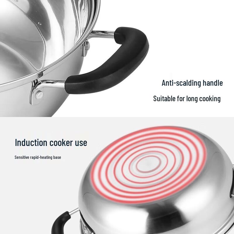 FATTBAO Thickened Stainless Steel Multi-use Pot