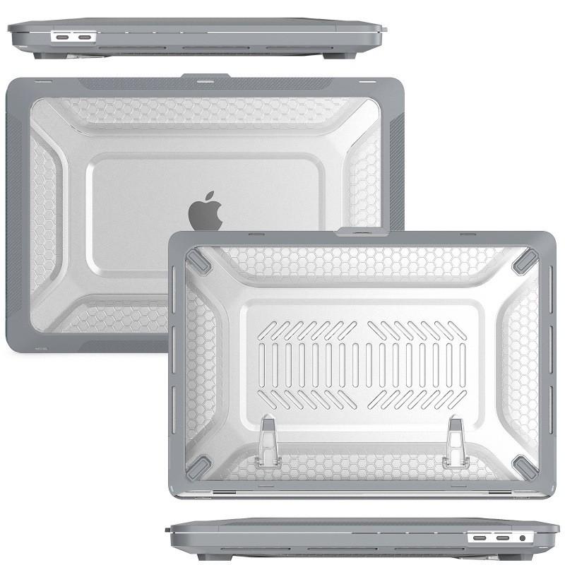 MacBook Pro 13-inch Air Protective Case With Stand Function Plastic Shell Cover M1/M2/M3 Models
