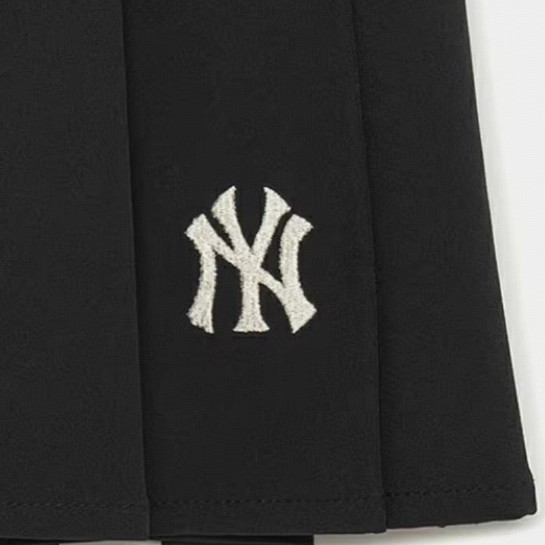 New MLB New York Yankees Casual Short Skirts Women's Black 3FSKG0134-50BKS