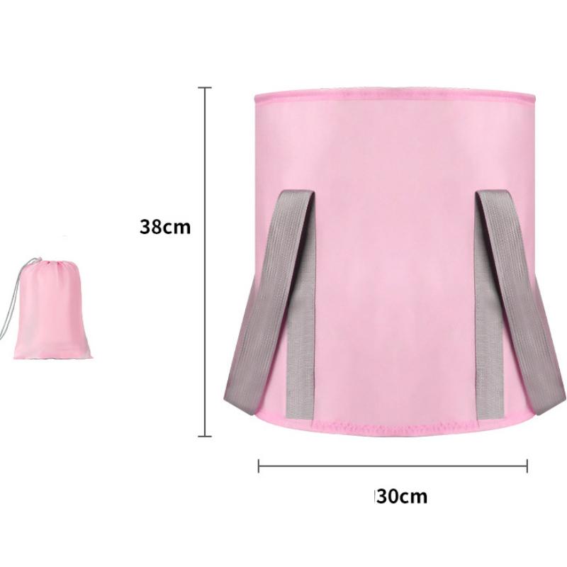 Foldable Foot Bath Bucket Portable Soaking Basin With Carry Handles Thickened Fabric For Home Spa Foot Wash And Daily Relaxation Use
