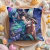 Hoshimi Miyabi Z-Zone Z-Zero Cushion Cover Plush Fabric Soft Double-Sided Printed Sofa Warm Winter Home Gift Pillow Cover