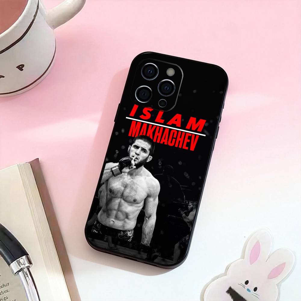 Islam M-Makhachev Phone Case Silicone Soft For IPhone 17,16,15,14,13,12,11,XS,Plus Pro Max iPhone16