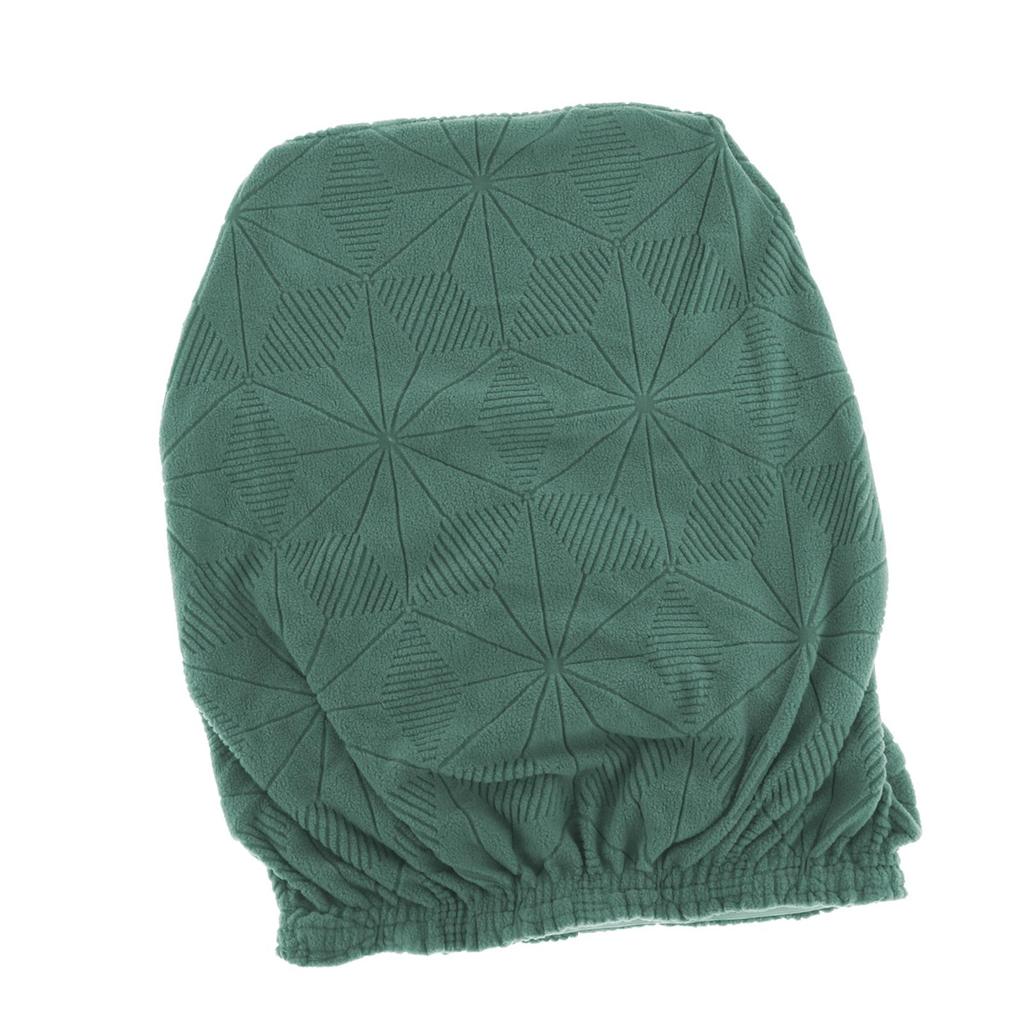 Soft Jacquard Dining Chair Cover Stretchable Seat Protector for Kitchen Office Ceremony Events