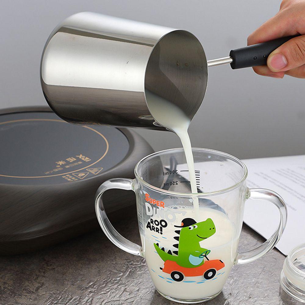 Home Long Handle Pouring Steel Making Jug Tool Coffee Cup Wax Melting Pot Candle Pitcher