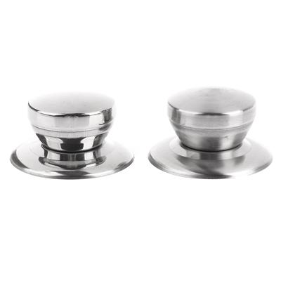 Accessori universali in acciaio inossidabile per pentole e padelle, Manopola per coperchio anti-scottatura, Coprimanico, Articoli per utensili da cucina