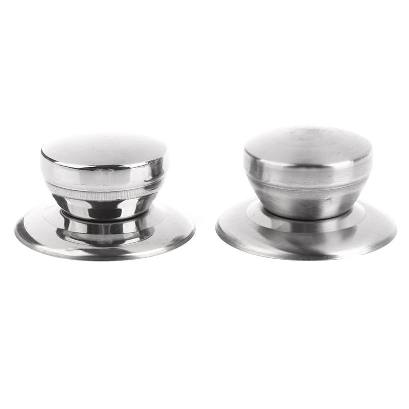 Replacement Stainless Steel Universal Pot Accessories Pan Lid Grip Anti Scalding Knob Handle Cover Kitchen Cookware Supplies