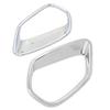 For Mitsubishi Outlander 2016-2020 Chrome Rear Fog Light Lamp Cover Trim