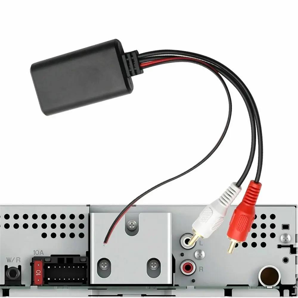 

Wireless Music Bluetooth Receiver Receiver Module 2 RCA Cable AUX Receiver Wireless Bluetooth Module Replacement Universal Play