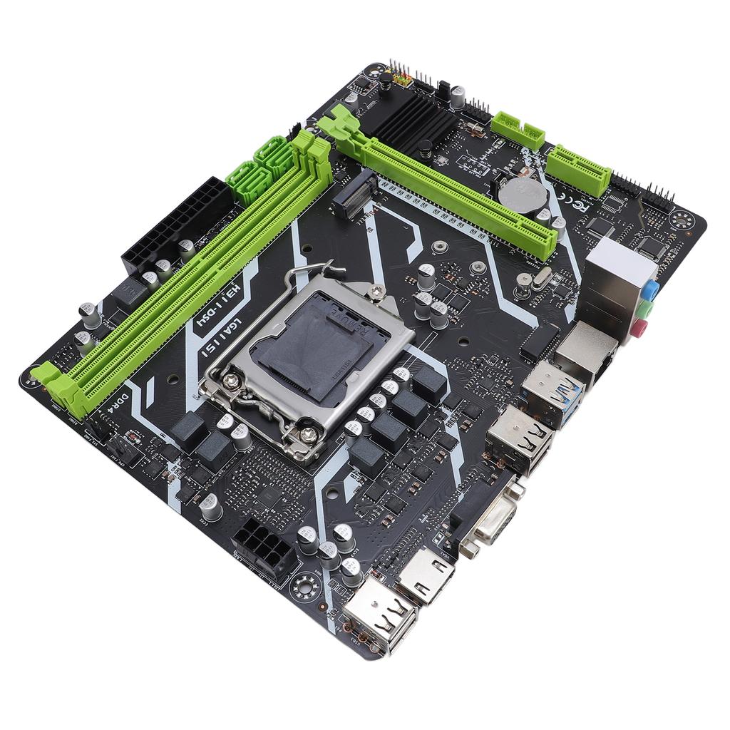 Placa Base para Ordenador de Escritorio H311 DS4 LGA1151 Memoria DDR4 de Doble Canal NVME M.2 PCI E 16X para Core I6 I7 I8 I9