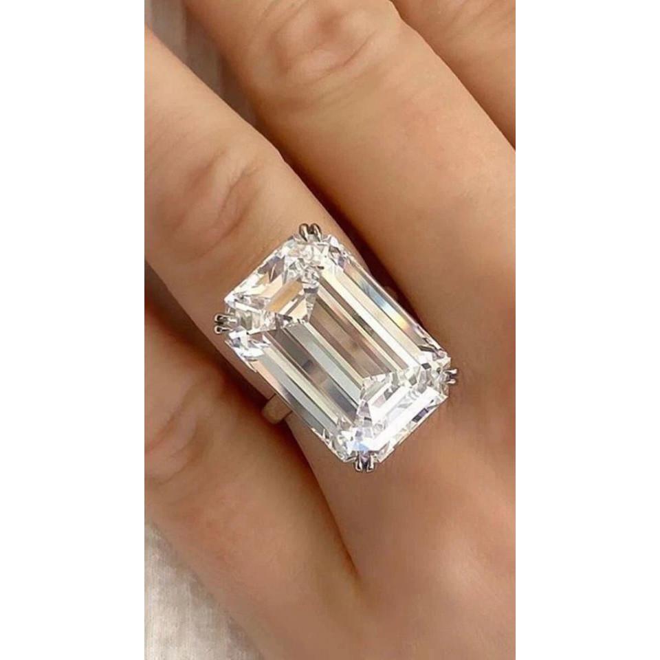Emerald Cut 1 CT VVS1 Clarity Natural D Color Lab-grown Diamond Certified M1U98