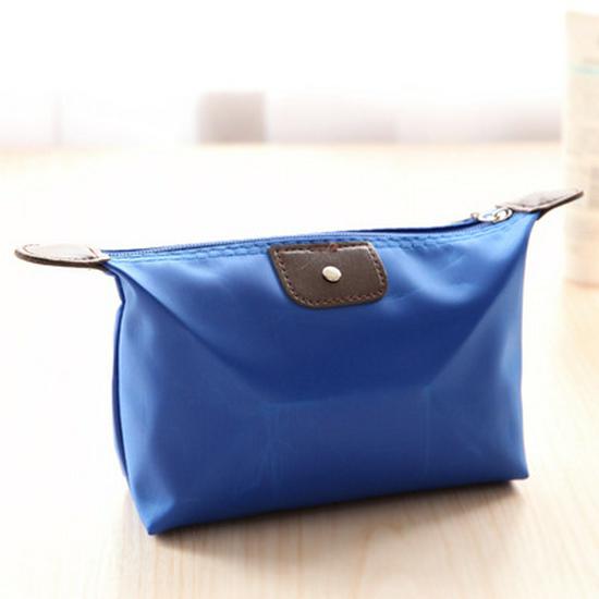 Portable Dumpling-Shaped Cosmetic Travel Bag