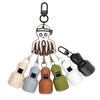 6Pcs/Set Fishing Squid Hook Cover Portable Squid Jig Hook Protector with Carabiner Fishing Jig Lure Protective Case Caps Bonnets Fishing Accessories