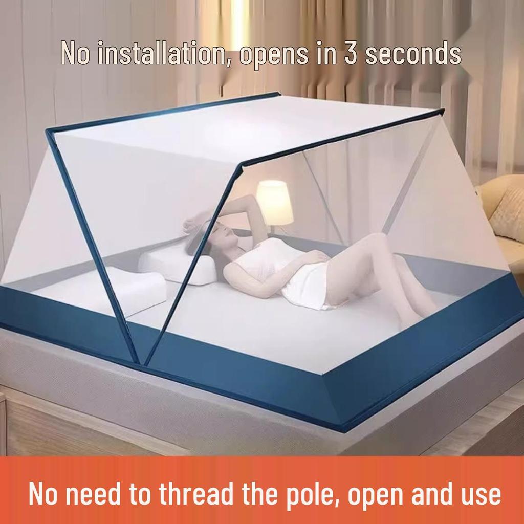 2025 Universal Dormitory Mosquito Net - Full Coverage, Anti-Fall Design with Free Installation