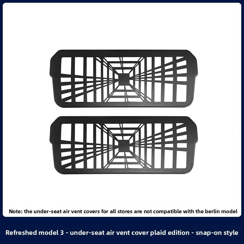 Car Sticker For Tesla Model 3 Y Juniper Highland Insect Proof Mesh Water Barrier Air Conditioning Inlet Dust Cover Wholesale Hot