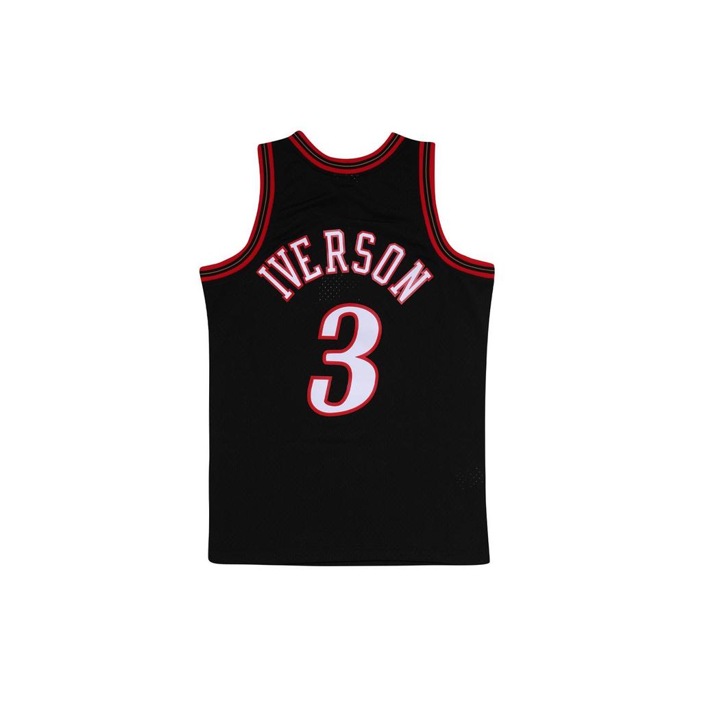 Maillot de Basketball Mitchell & Ness Unisexe Noir SMJY4160-P7697AIVBLCK