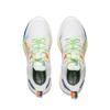Li Ning Lightweight Durable Comfortable Low-Top Running Shoes Kids Sneakers Standard-White Ice-Orange YKFT062-15