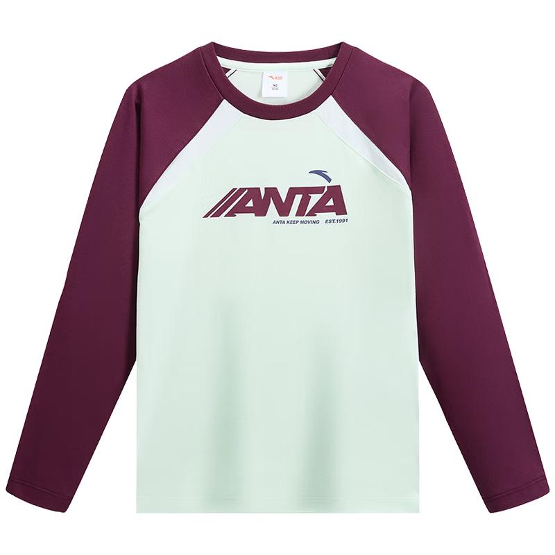 

Anta Kids Round Neck Long Sleeve Running Tee 130