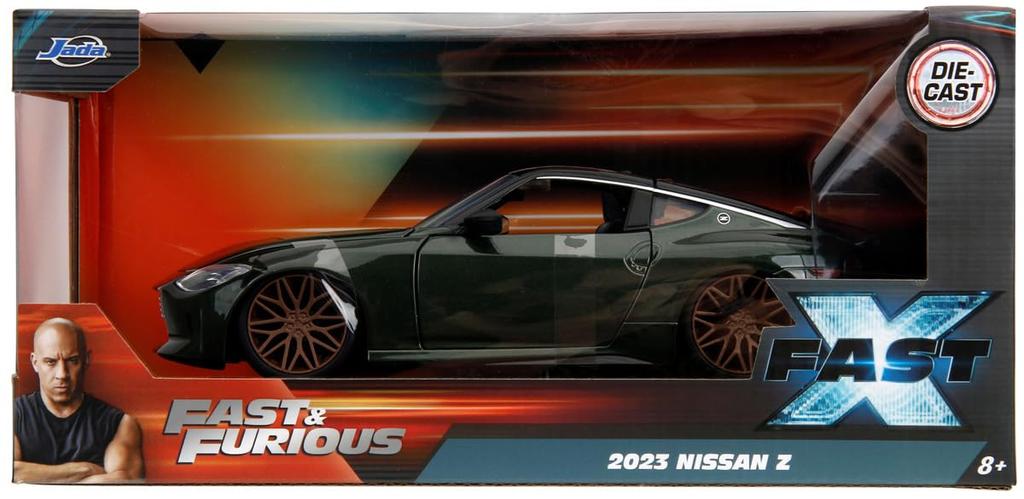 Jada Toys Fast & Furious Series 1/24 F&F X 2023 Nissan Z Dark Green Finished Product