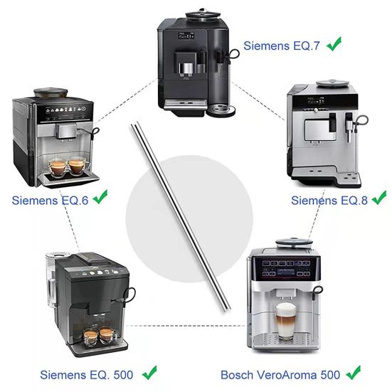 1 Σετ Τρόφιμο Υψηλής Χαμηλής Θερμοκρασίας Ανθεκτικός Λείος Σωλήνας Αντικατάστασης Αυτόματη Καφετιέρα Σωλήνας Σιλικόνης Αξεσουάρ Κουζίνας