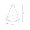 Lampa Wisząca Orbita Led Biały  Milagro Ml1186