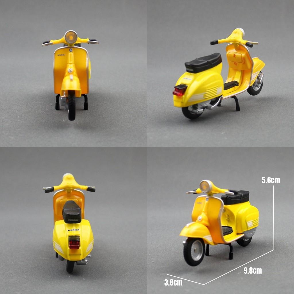 Alloy Vespa Motorbike Model For Kids With Realistic Movement