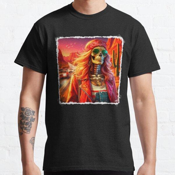 BEST SELLING Santa Muerte Skull Classic 10 T-Shirt S