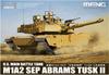 MENG Meng Model 1/72 US Main Battle Tank M1A2 SEP Abrams TUSK2 Plastic Model M72-003
