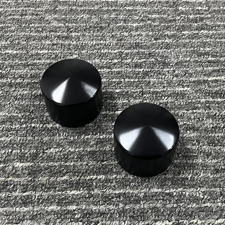 Compatible Front Axle Decorative Cover for Harley 883/1200 48 Glide Softail Series