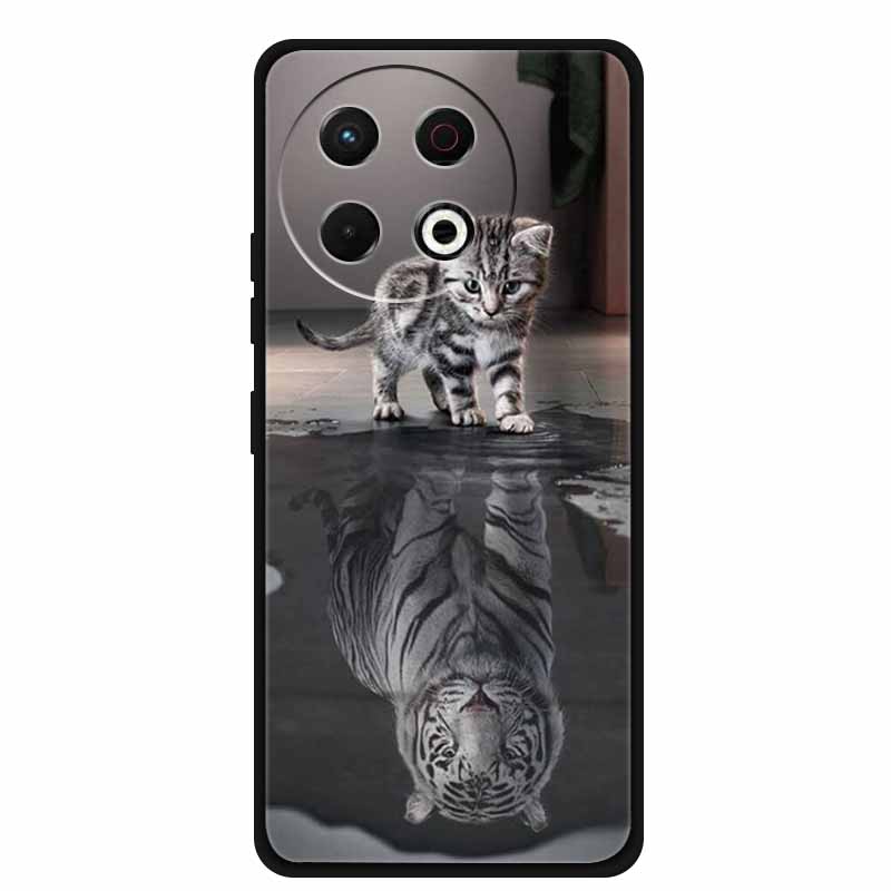 Für Tecno Spark 30 Pro 4G Hülle Spark30 Pro Hülle Schwarzes Silikon Weiche Rückseite Hülle Für Tecno Spark 30 Pro Handyhülle 30Pro Tasche
