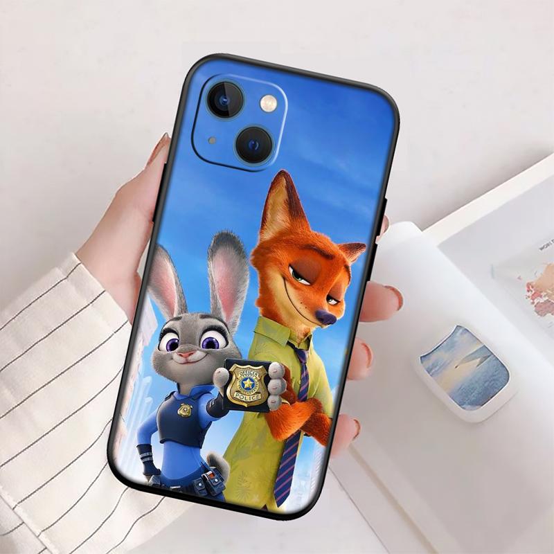 QE29 Zootopia Disney Phone Case for Samsung Galaxy A11 A12 A13 A15 A52S A53 A55 A56 A70 A71 A72 A73 F06 F16 F56 S10 Plus S10e