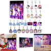 Kpop Girl Group Christmas Countdown Calendar Acrylic Keychain With 24 Accessories For Gift Giving