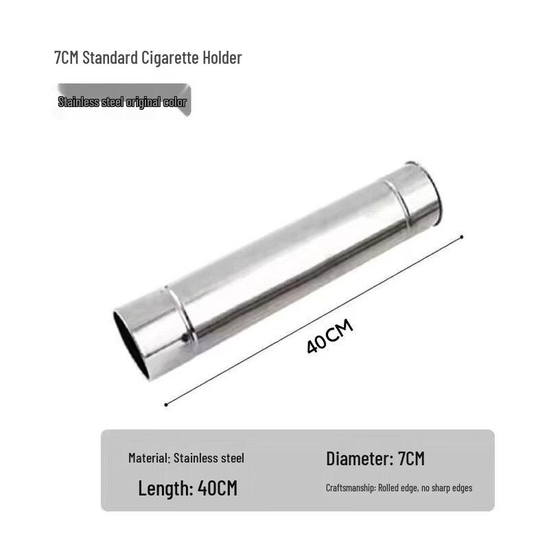 

Outdoor Wood Stove Stainless Steel Extended Chimney Pipe