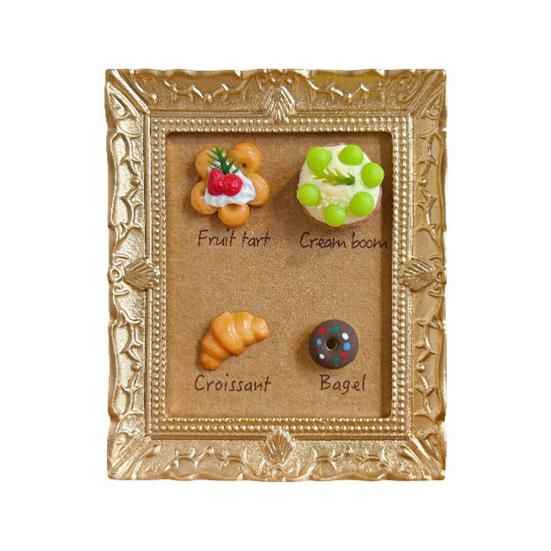 

Настенная модель кукольного домика, мини-винтажная фоторамка, реалистичная подвесная картина, аксессуар для кукольного домика D