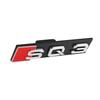 3D ABS Car Front Grille Emblem Sticker Decorative Accessories SQ Badge For 4EIY SQ3 SQ5 SQ7 SQ8 Logo Auto Styling Modification