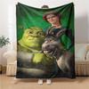 Shrek'S Royal Adventure Blanket Soft Throw Blanket For Home Bedroom Bed Sofa Travel Office Solid Christmas Blanket