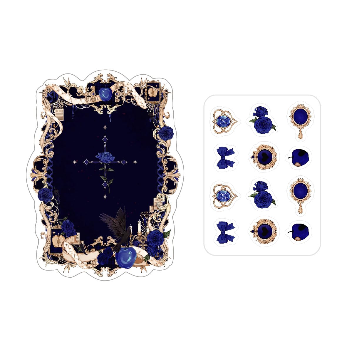 

Eden Series Card Frame Navy Large