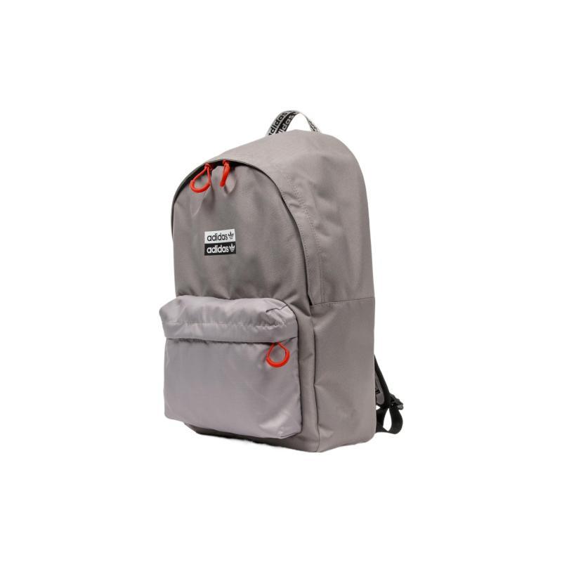 Adidas Originals Polyester Backpack Regular Unisex Gray Adidas FM1294